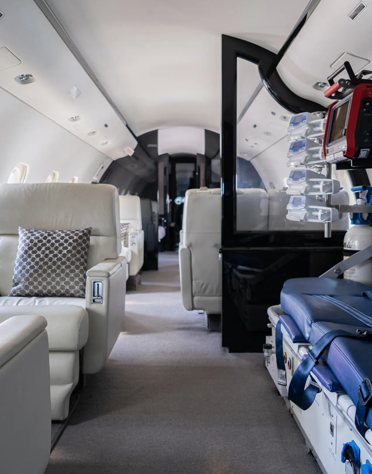 EMS Air Ambulance Interior
