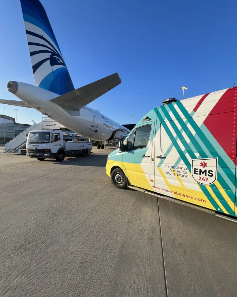 Repatriación en ambulancia aérea - EMS