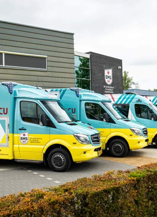 Road Ambulance and IMC Ambulance from EMS
