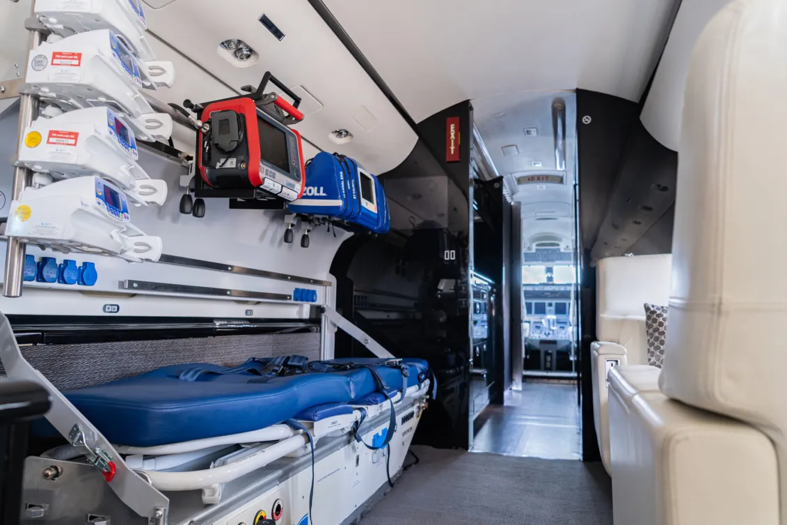 Bombardier Global Express interior 1